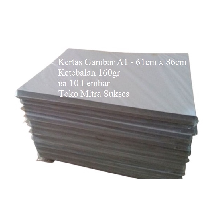 

Jual HBFH 1 Lembar Kertas Gambar A1 61cm x 86cm Q71 Ready