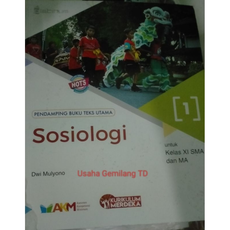 

sosiologi SMA 1 ksp kelas 11 platinum
