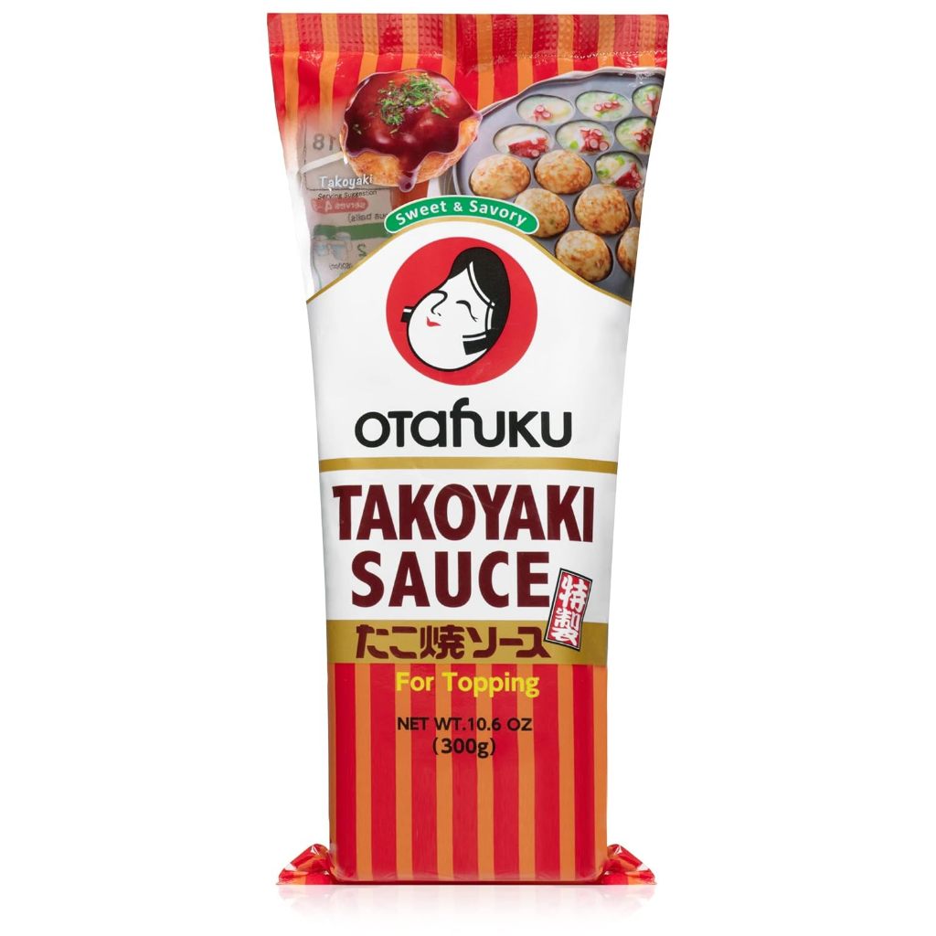 

Otafuku Takoyaki Sauce For Topping Sweet & Savory /Saus Original Jepang 300gr