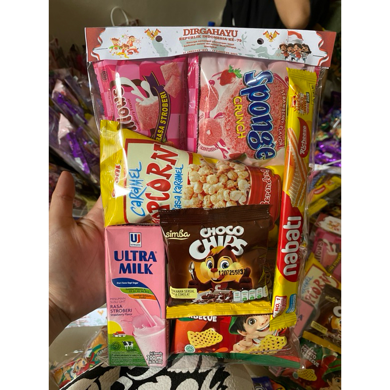 

Snack ulang tahun murah / snack acara / bingkisan ulang tahun