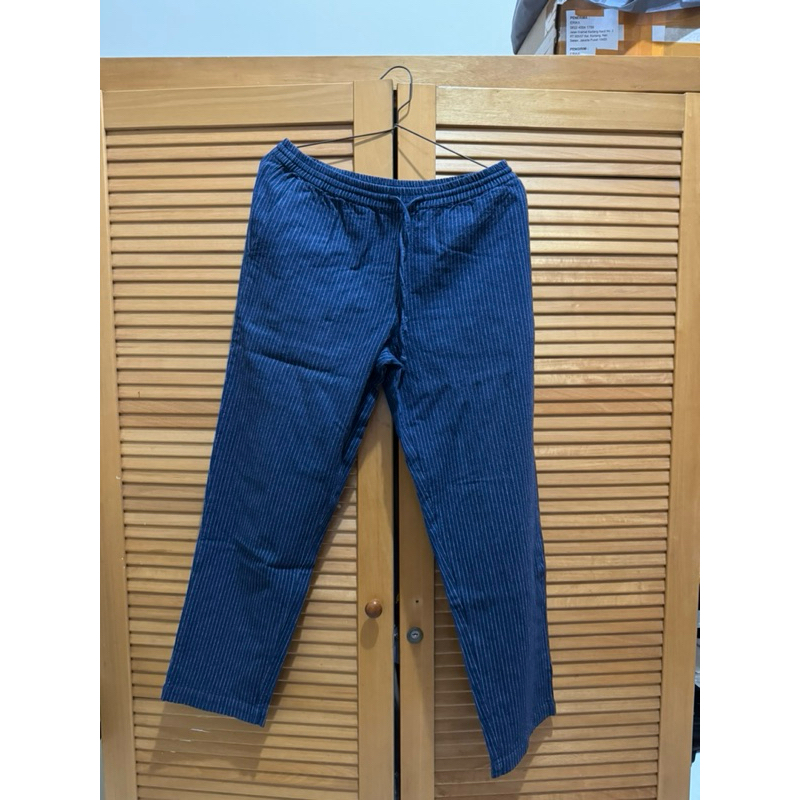 Preloved - MANGO Navy Stripe Pants