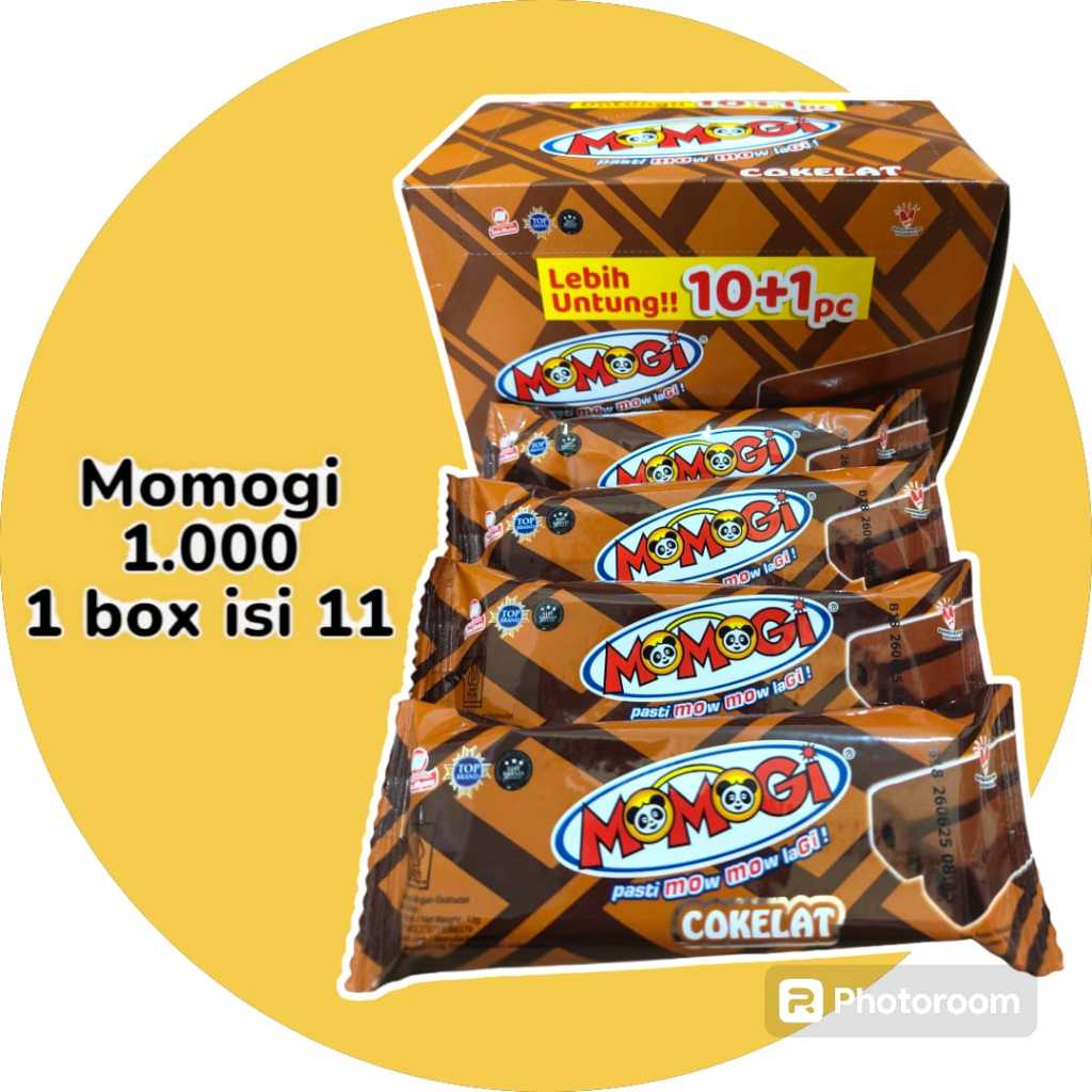 

MOMOGI COKLAT 1.000 (ISI 11 PCS)