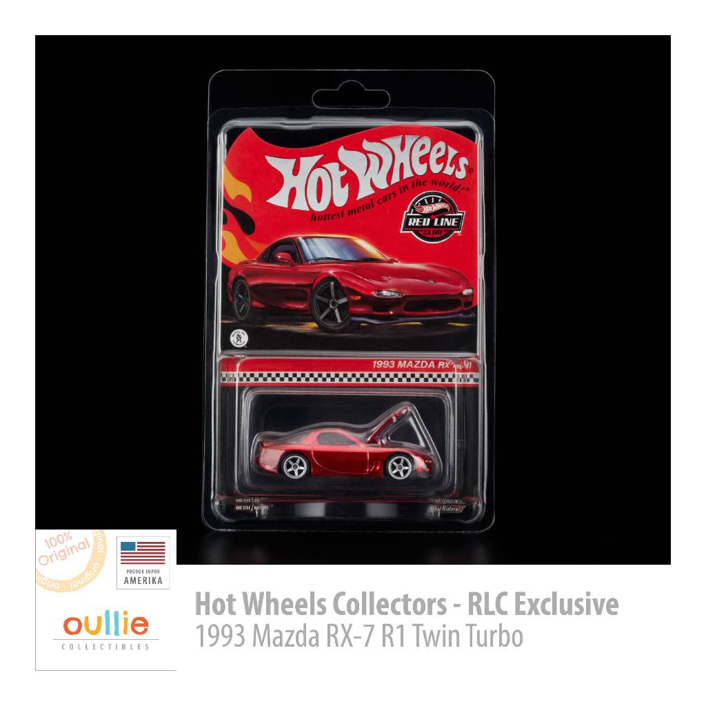 Hot Wheels Collectors RLC Exclusive 1993 Mazda RX-7 R1 Twin Turbo