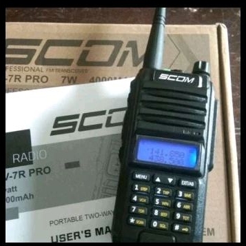 HT Scom UV 7R Pro Dual Band Fullset Baru