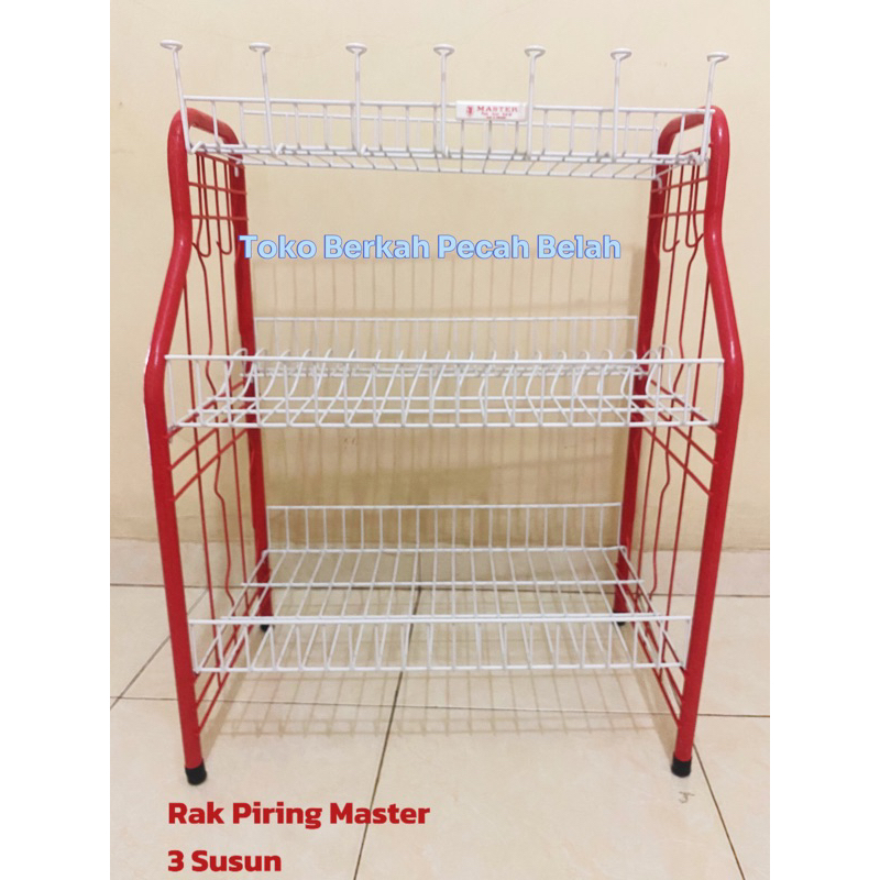 MASTER - RAK PIRING 3 SUSUN MASTER / RAK PIRING BESI MASTER