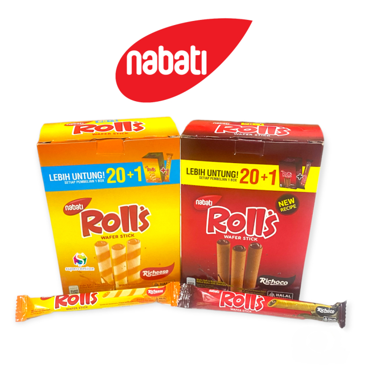 

Nabati Rolls - Netto 126gr (21x6 gr) Exp Des 24