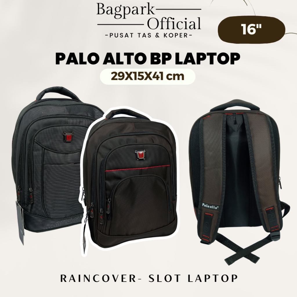 Tas Ransel Pria Palo Alto 17 Inch Original Tas Laptop Backpack Pria Tas Anak Sekolah Laki Laki Tas K