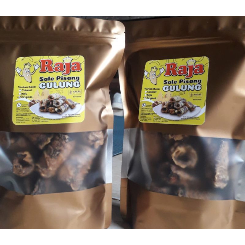 

Raja Sale -Sale Pisang Raja Gulung Coklat - 12pcs