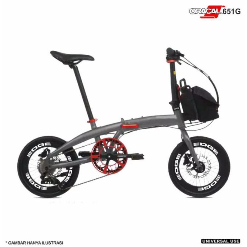 edge Cutting Stiker velg Rim 16 1 3/8  (349) / 16 PLUS