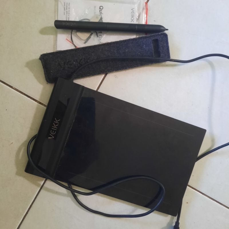 Pen Tablet Veikk Drawing Pad Tablet Bekas Second Kualitas Top Terjaga Fungsional 100% S640