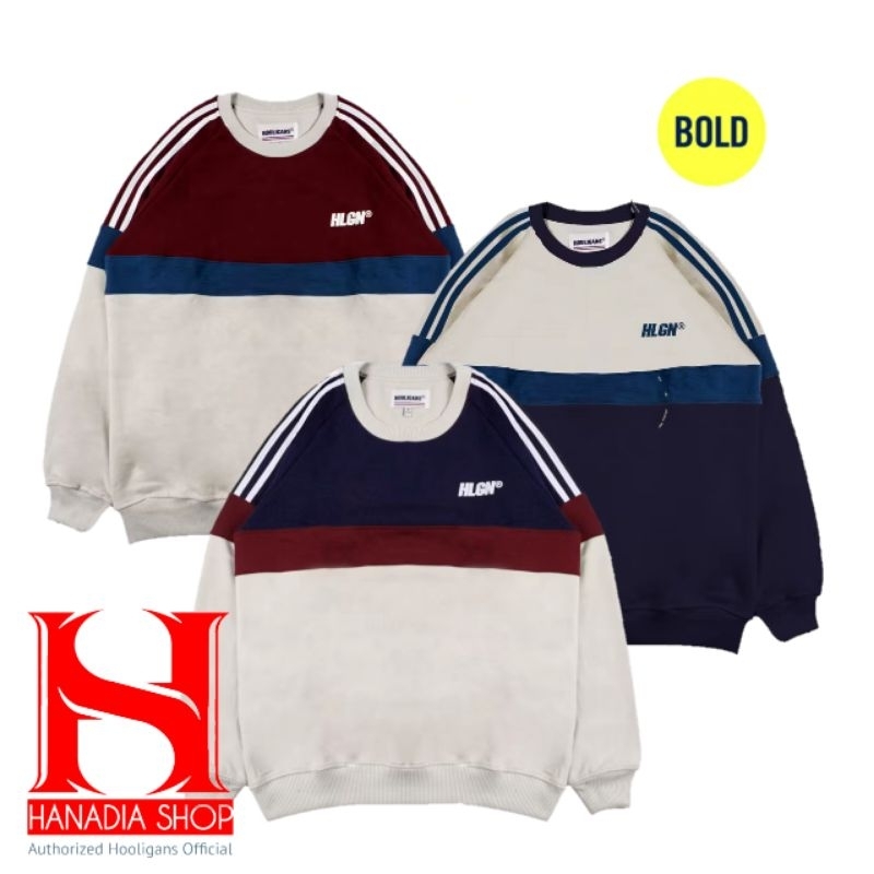 Hooligans Sweater Crewneck Bold Puskas Series