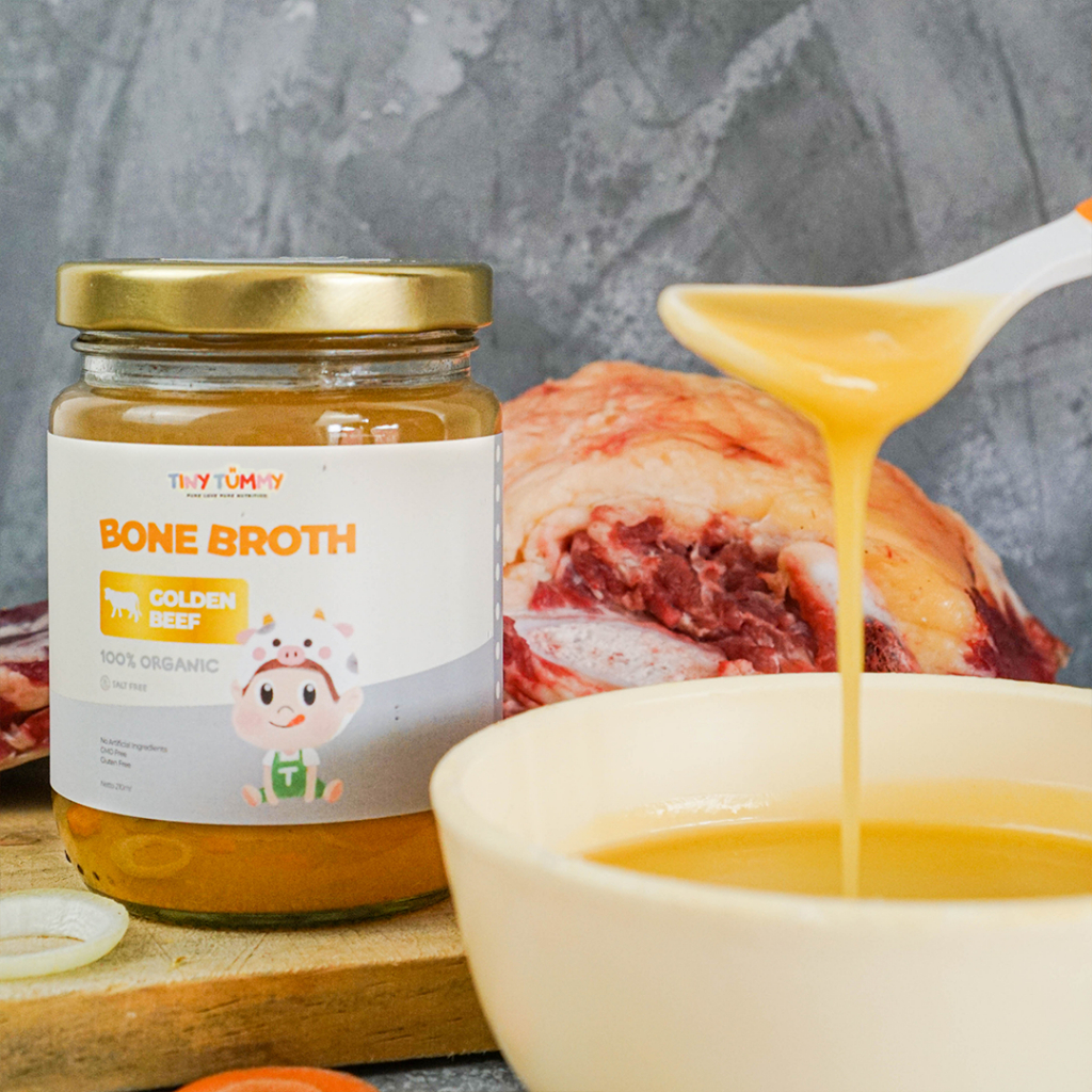 

TINYTUMMY - Kaldu Golden Tulang Sapi / Beef Golden Bone Broth ( Boy )