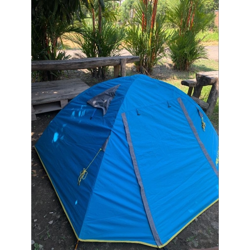 TENDA BASSIC POLLUX 2 KAPASITAS 2-3P DOUBLE LAYER FRAME ALLOY (SECOND)