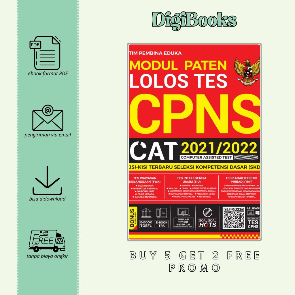 

Modul Paten Lolos tes CPNS CAT 2021-2022
