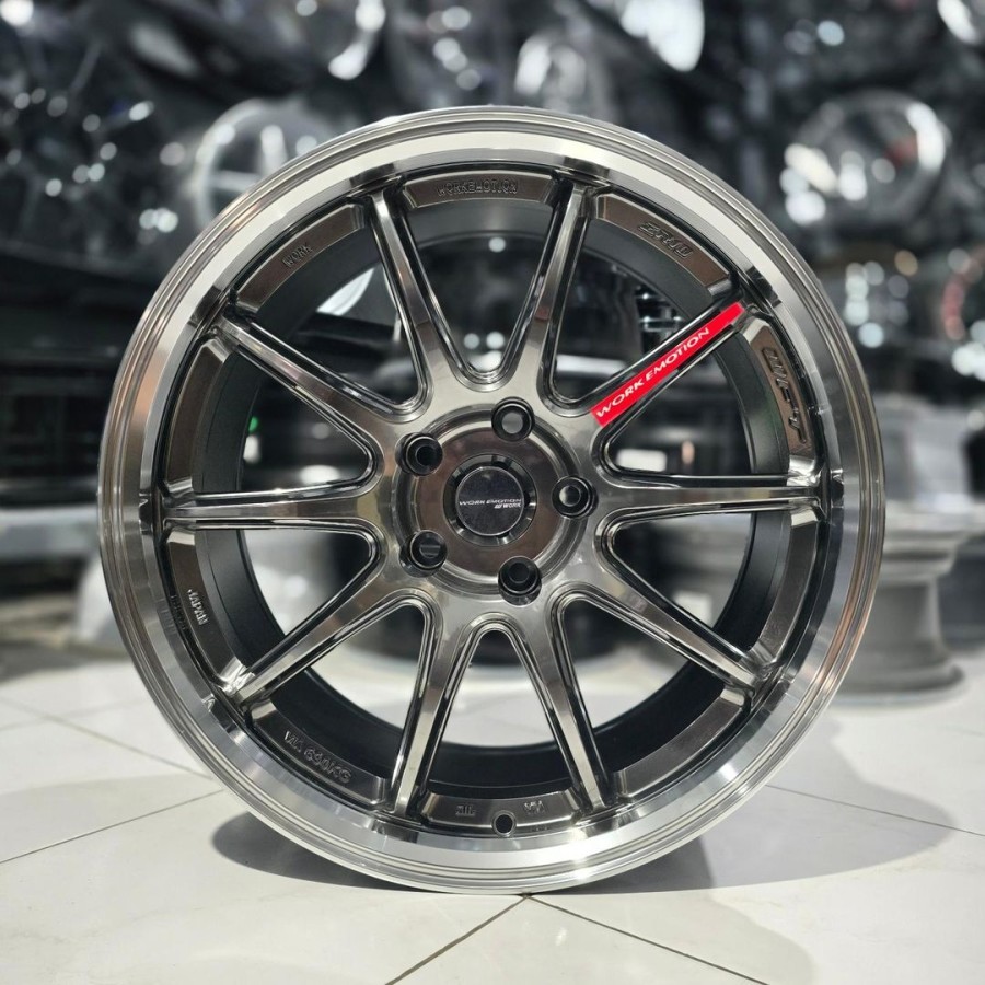 velg racing r18WORK ZR10 lebar 8,5 et 35 velg mobil ring 18 crv zenix reorn venturer
