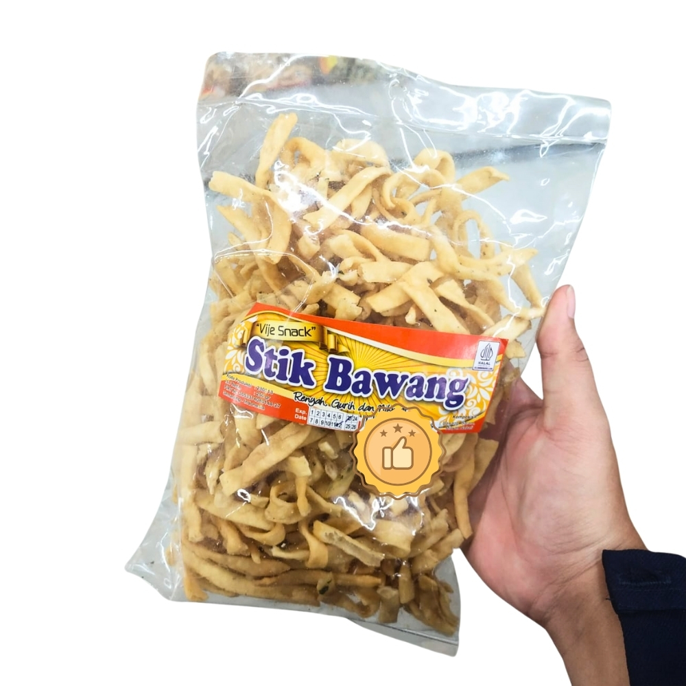 

Stik Bawang 250gr Vije Snack Stick Makanan Ringan Cemilan