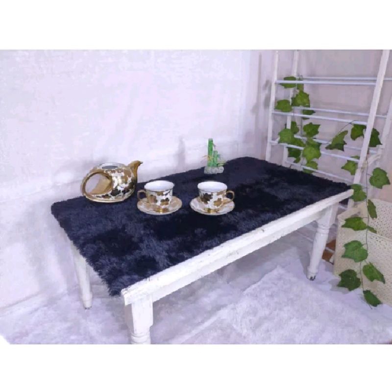 taplak meja ruang tamu /taplak meja rumbai kombinasi ruang tamu