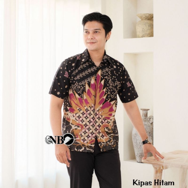 LAKUNA BATIK Baju batik pria dewasa modern baju batik pria dewasa modis lengan pendek