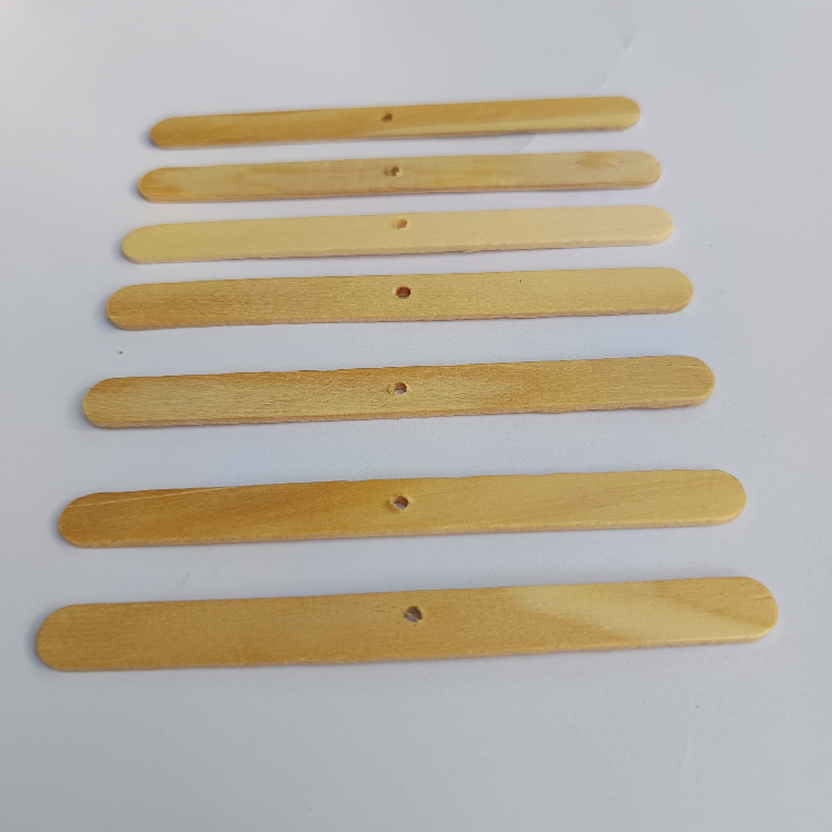 [5 pcs] Centering Wood candle | Stik kayu penengah sumbu lilin | lem lilin | lem sumbu lilin | perle