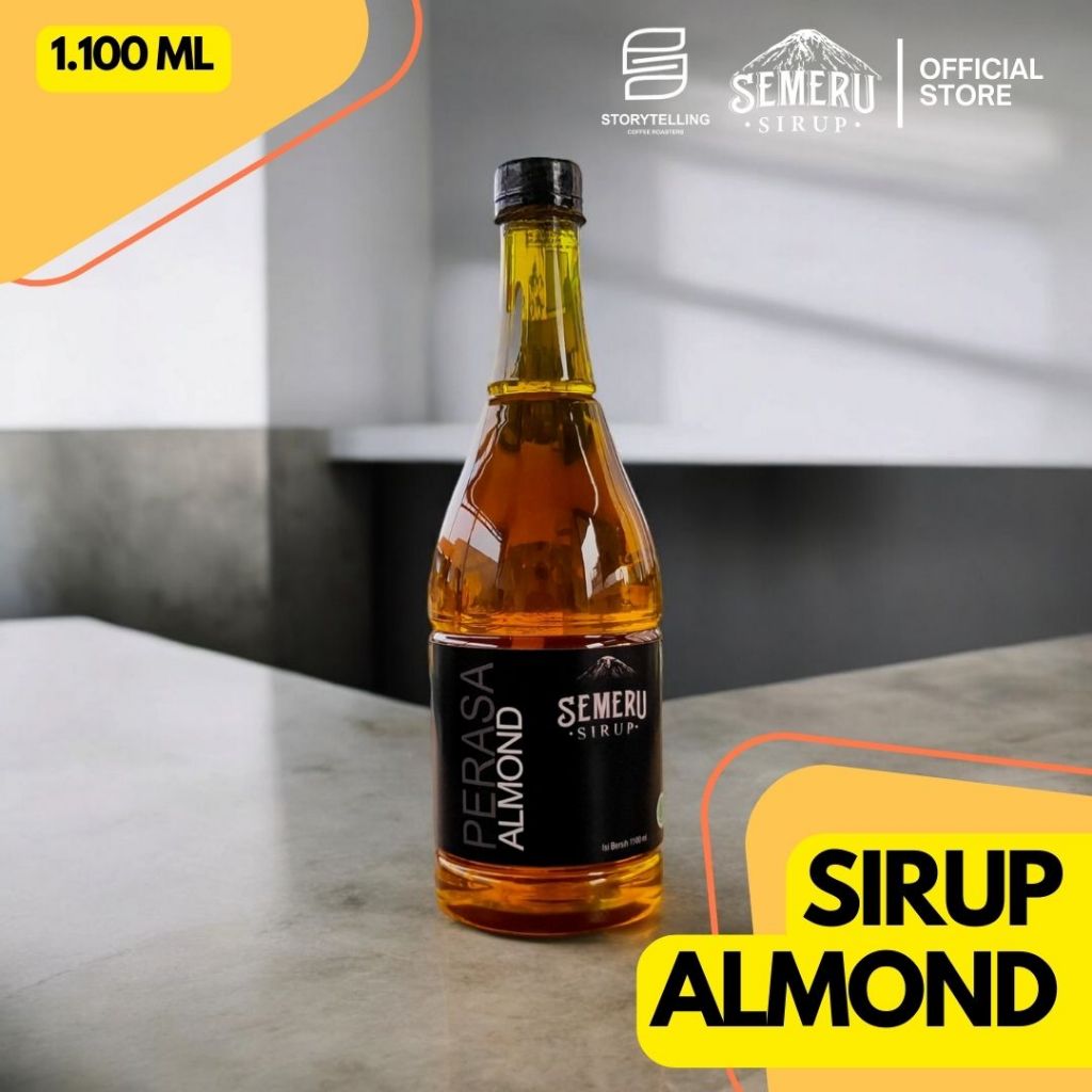 

Sirup almond semeru Syrup 1100 ml / 1 liter