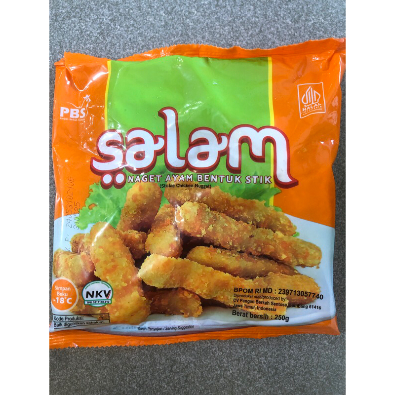 

SALAM STIK NUGGET AYAM 250GR