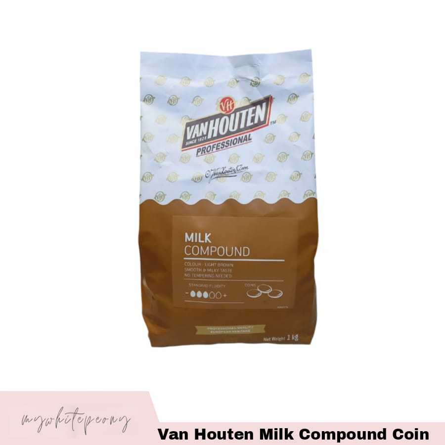 

Van Houten Milk Compound Coin Kemasan Repack 500 Gram