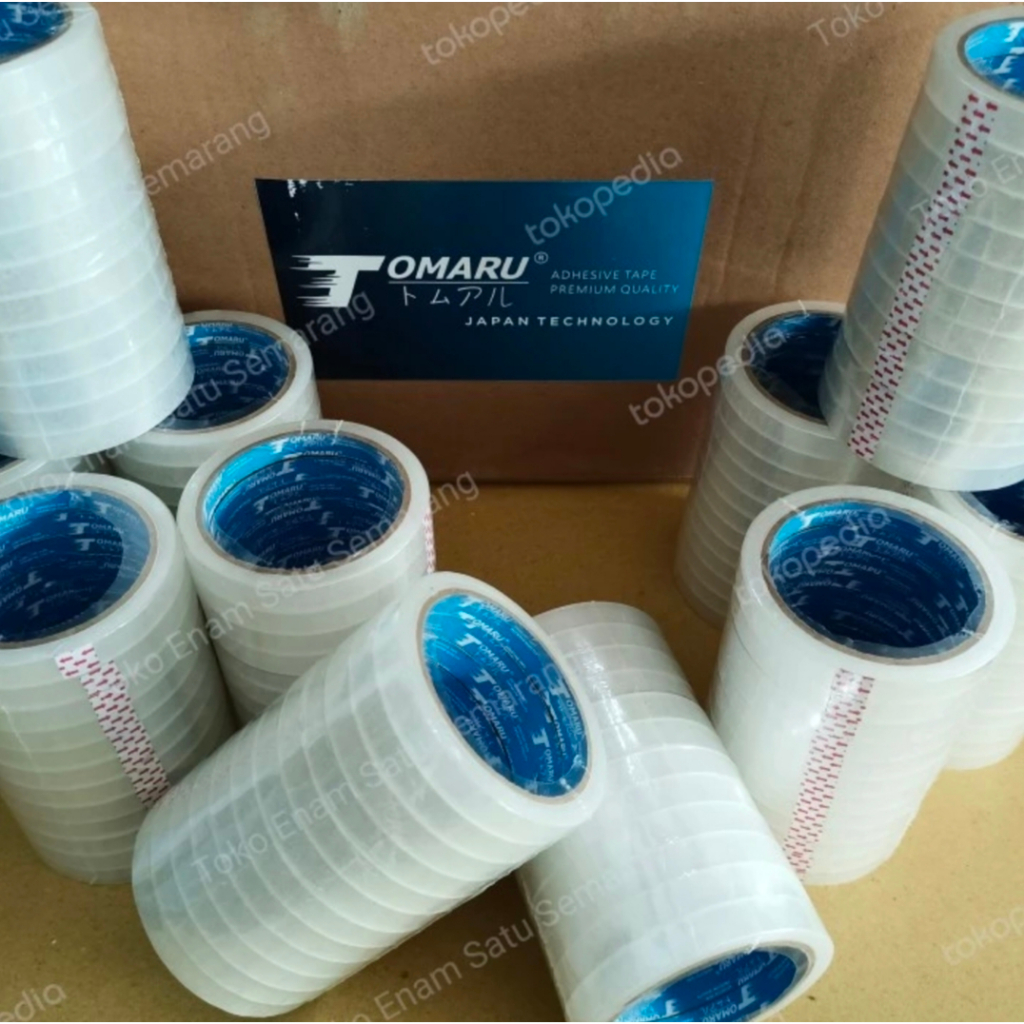 

Isolasi Bening 12mm 72 yard merk Tomaru