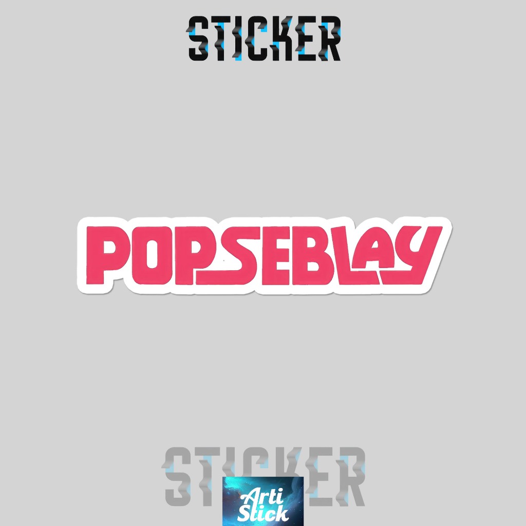 

(3 pcs) Sticker Band Series POPSEBLAY DANILLA | Vinyl Laminasi anti air | ArtiStick Merch