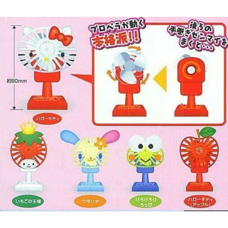 sanrio miniature kipas