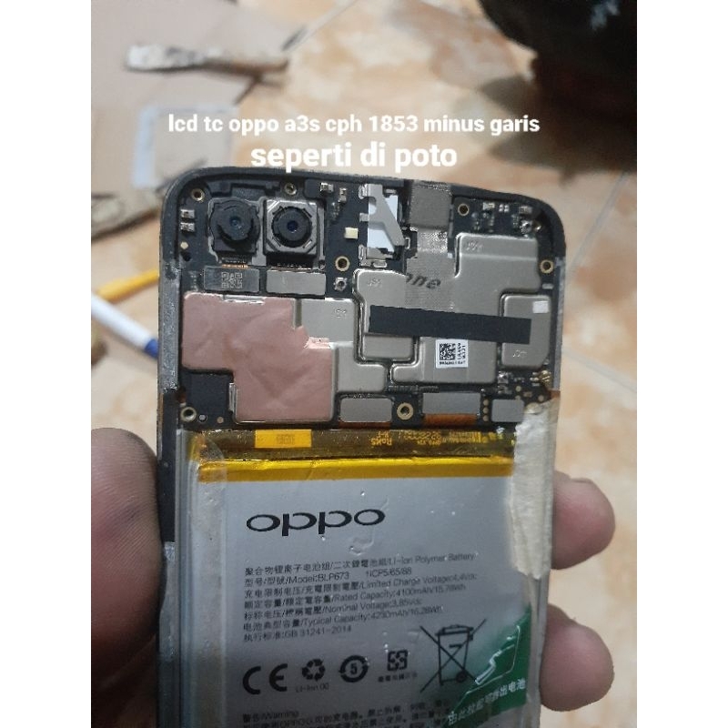 mesin hp oppo a3s cph1853 ram 6/128 normal ya om