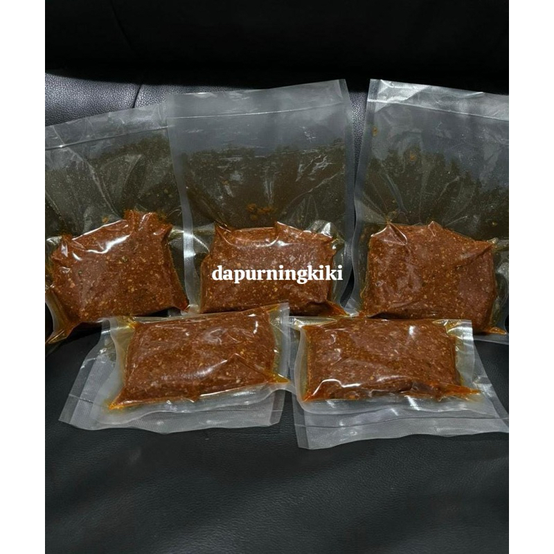 

Sambel Pecel Bumbu Pecel Sambal Pecel Asli Kacang Sambal Pecel Premium by Dapur Ning Kiki
