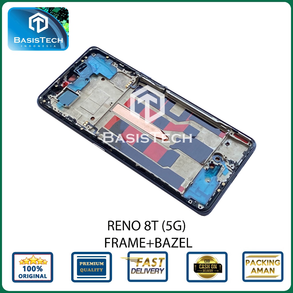 FRAME TATAKAN LCD OPPO RENO 8T 5G ORIGINAL QUALITY