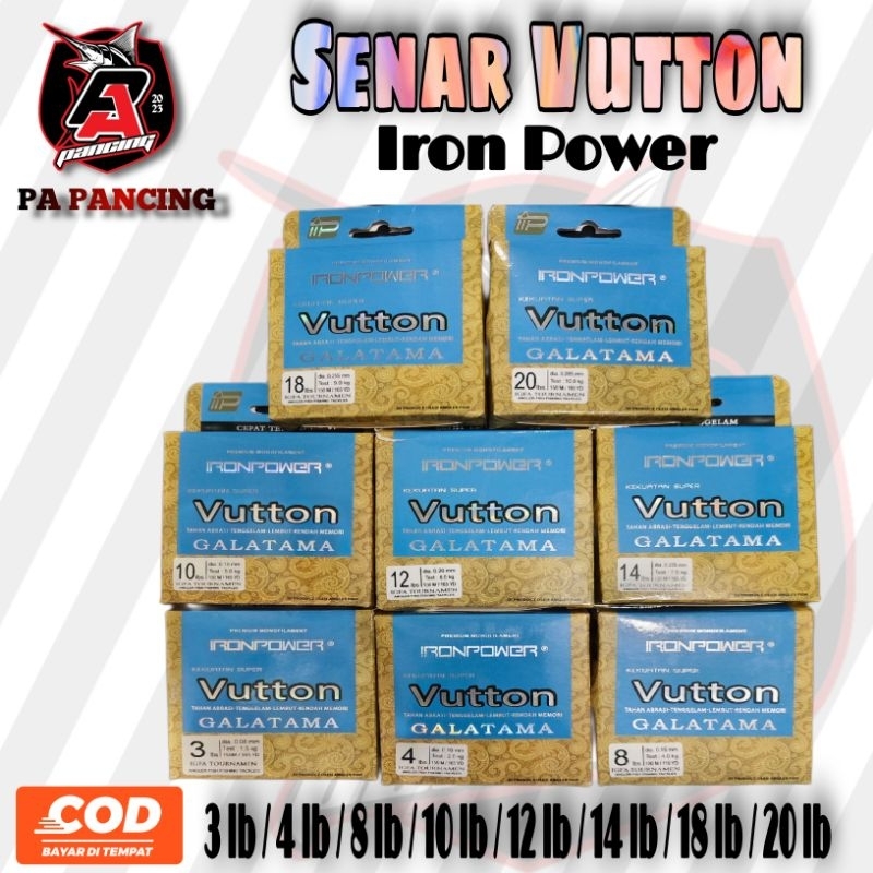 Senar Vutton / Iron Power / Galatama / Senar Kuat