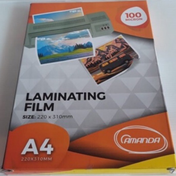 

PLASTIK LAMINATING AMANDA A4 LAMINATING A4 AMANDA 1 micron HJDSW5741