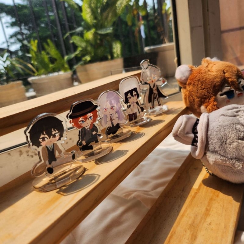 Bungou Stray Dogs | Mini Standee | BACA DESKRIPSI | Dazai, Chuuya, Fyodor, Nikolai, Sigma