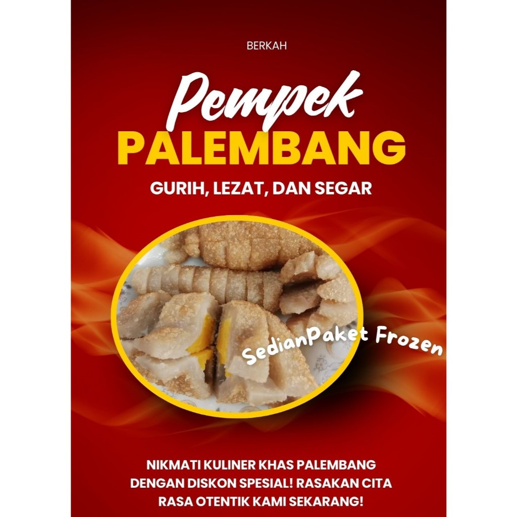 

PROMO HOT Paket Khusus Kapal Selam Isi 10 pcs Pempek Asli Palembang