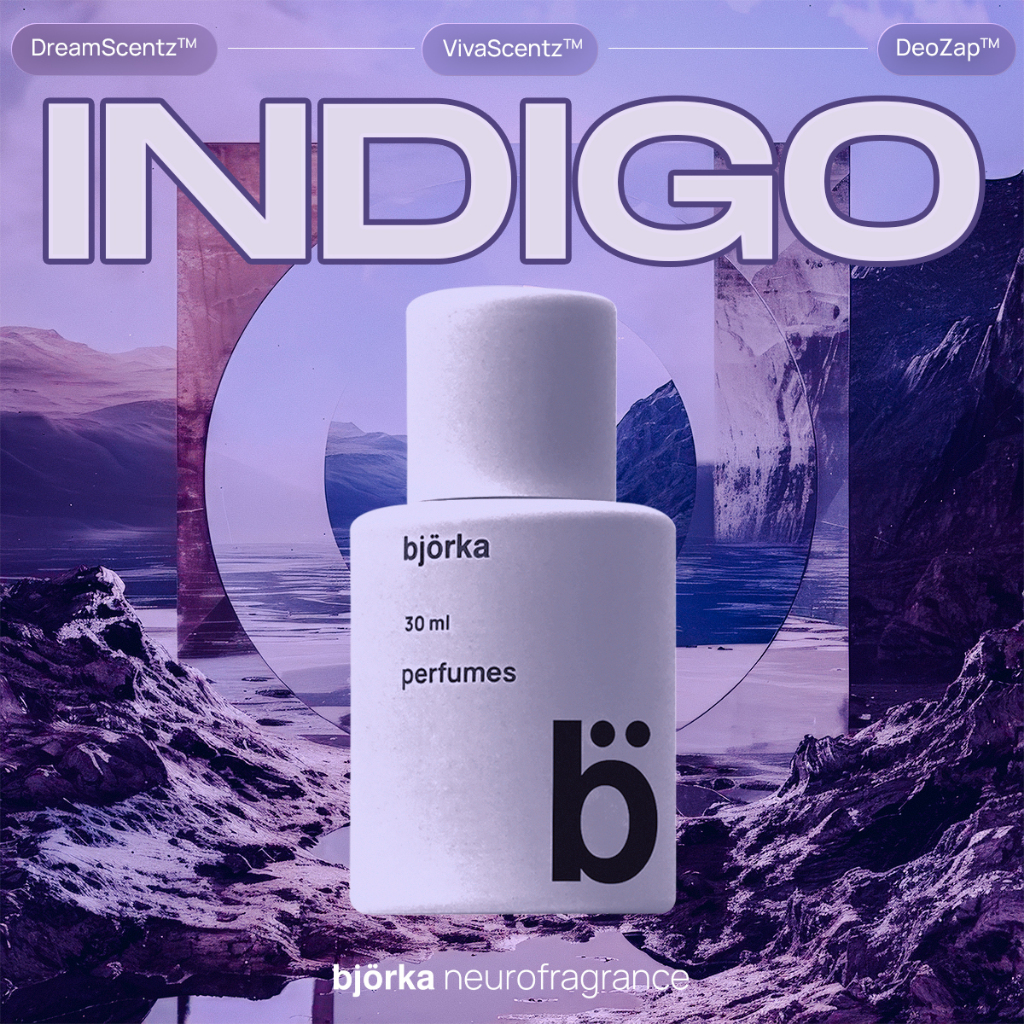 Parfum Bjorka INDIGO | BJORKA NeuroScience | Parfum Bjorka Pria  parfum BPOM | Parfum Pria Wanita ta