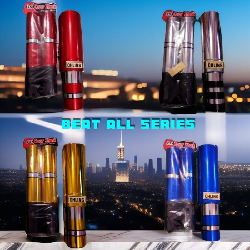 cover shock Honda beat full depan belakang aksesoris shockbreaker beat pelindung shockbreaker beat a