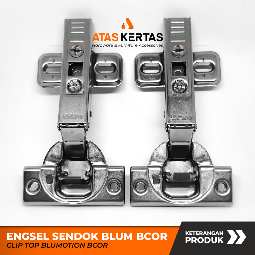 Original Engsel blum slow motion BCOR / engsel sendok soft close lurus