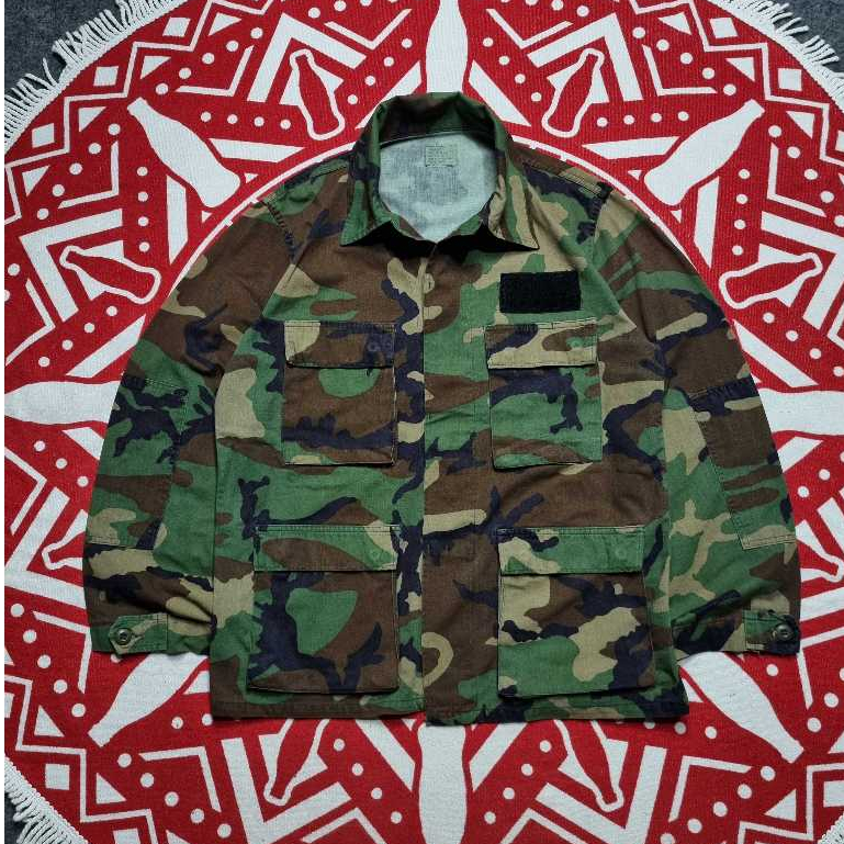 vintage USA army BDU Woodland gibraltar industries