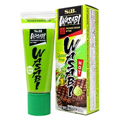 

S&B Wasabi Pasta Gluten Free Hot Tube/Wasabi Prepared Tube 43gr Product of Japan