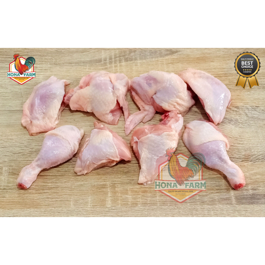 

Hona Farm Ayam Negeri Organik Probiotik 800-899 (Potong 8)