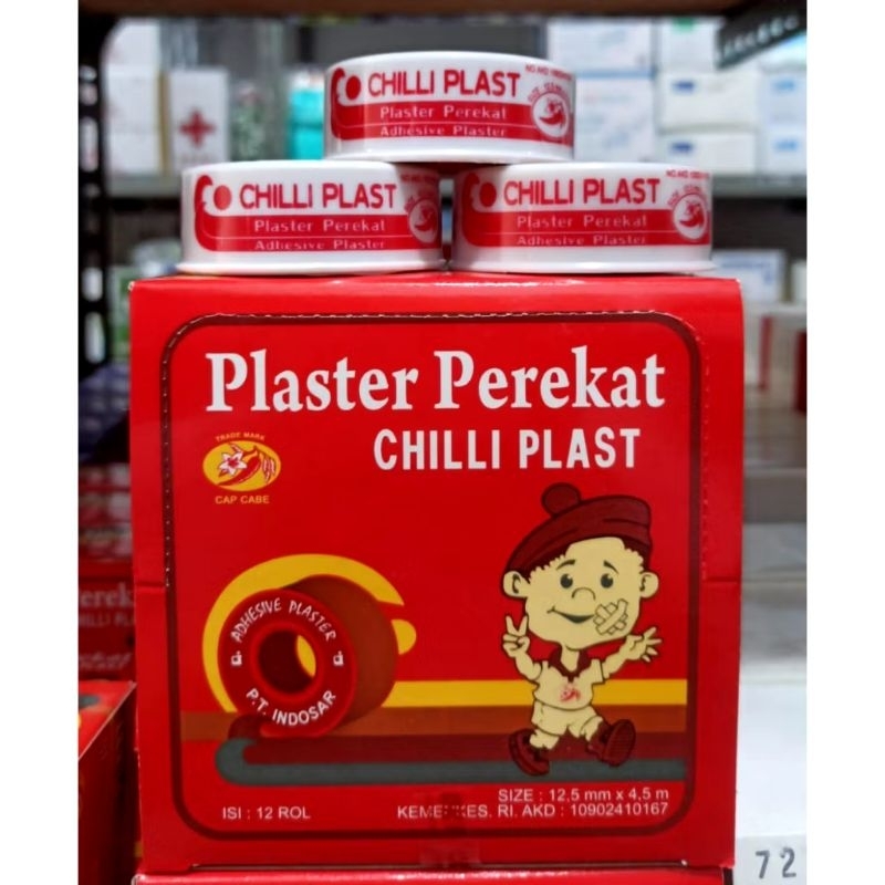 Chili Plast / Plester Rol Kain / Plester Perekat