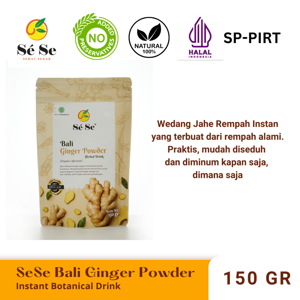 

SeSe Bubuk Jamu Jahe Instan 150g