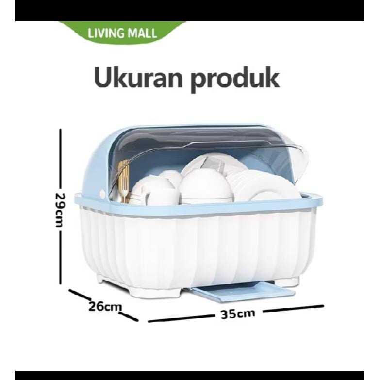RAK PIRING TERTUTUP PLASTIK/TEMPAT PIRING MINIMALIS BY ANGOLA