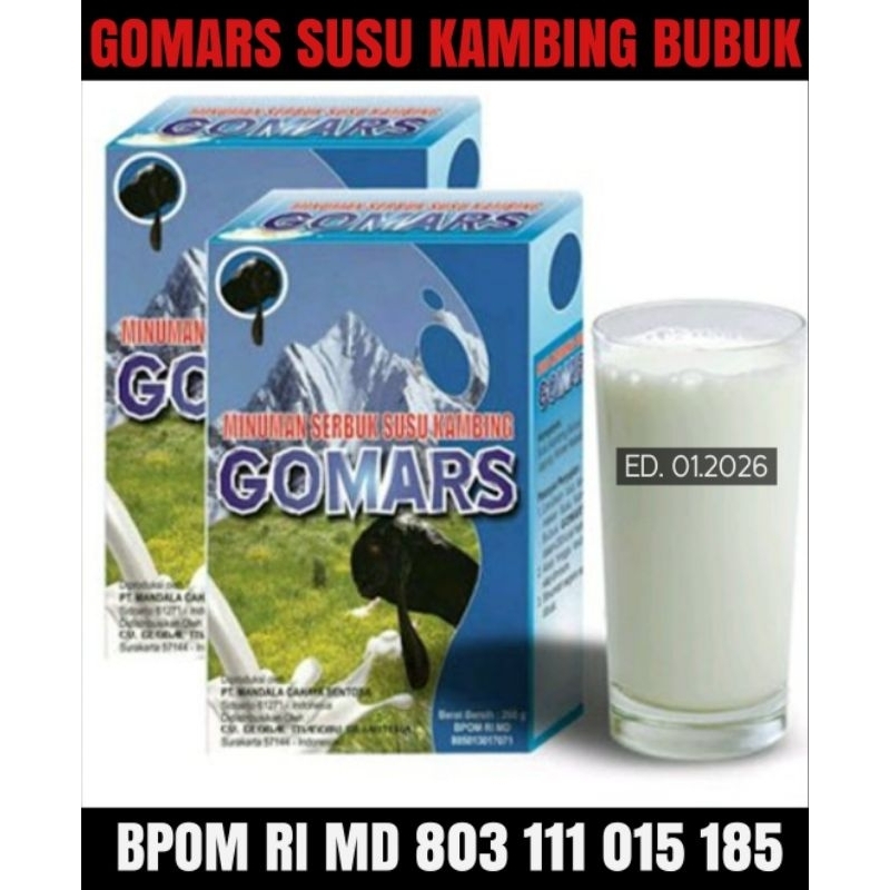 

Susu GOMMARS Susu kambing terbukti menjaga kesehatan tubuh