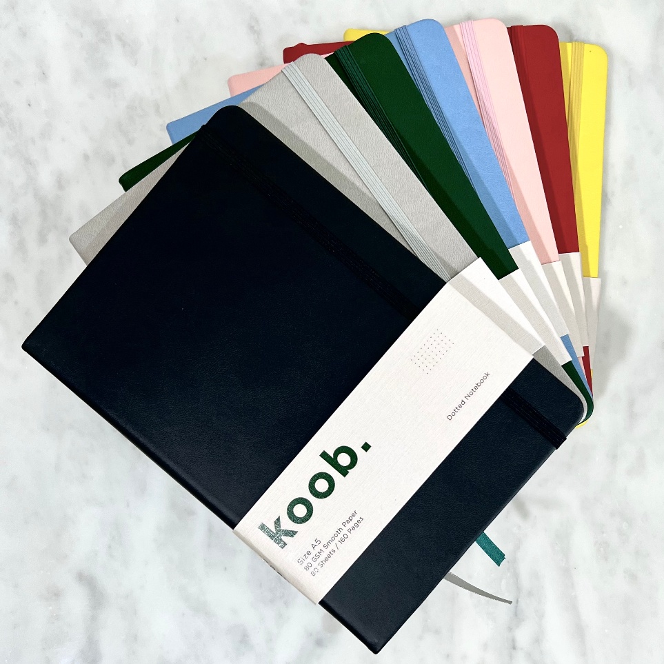 

TKIPZ3594 A531 Koob notebook A5 buku tulis titik dotted agenda jurnal diary