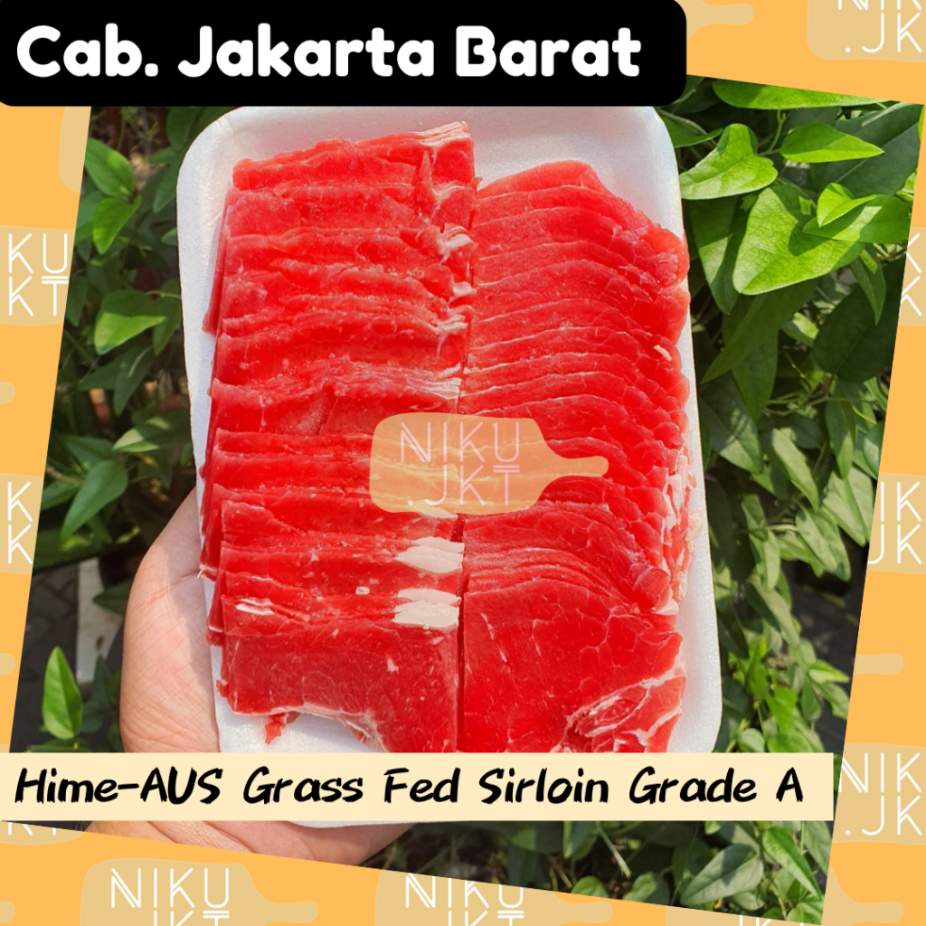 

Daging Sapi Beef Slice HALAL AUS Grass Fed Sirloin MURAH HEMAT - 250gr