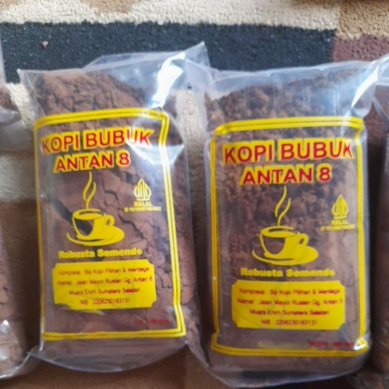 

Kopi Bubuk Cap Antan 8 berat bersih 200g