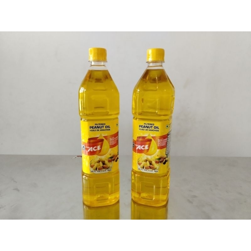 

Ace Peanuts Oil / Huile De Arachide / 1 liter / India